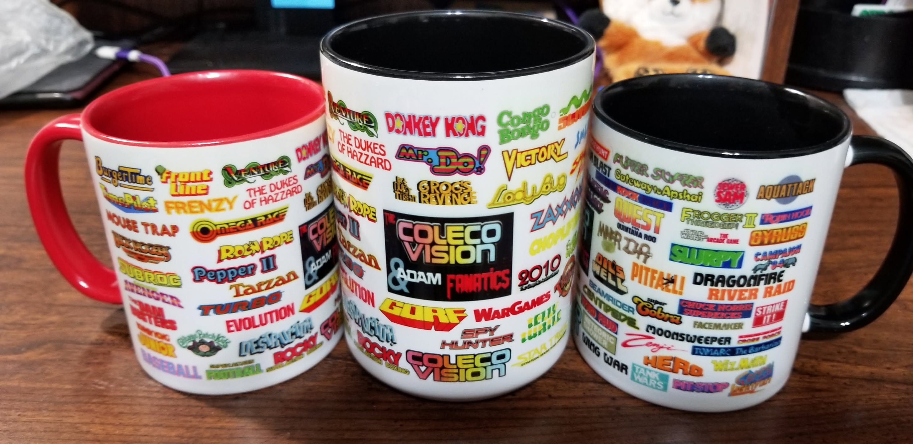 CV & ADAM Fanatics Coffee Mugs