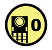 Controller 0 button icon