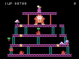 kryddan - 80,700 on Donkey Kong